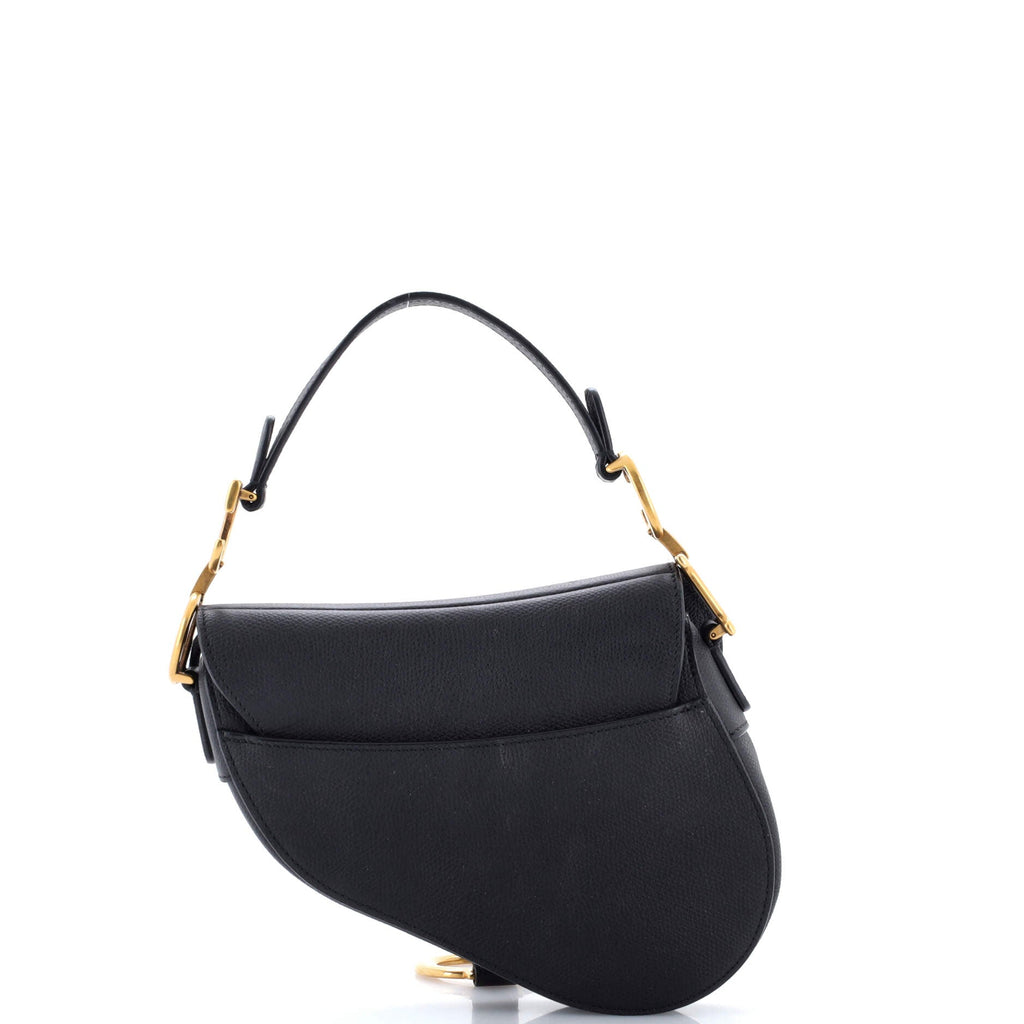 Saddle Handbag Leather Mini