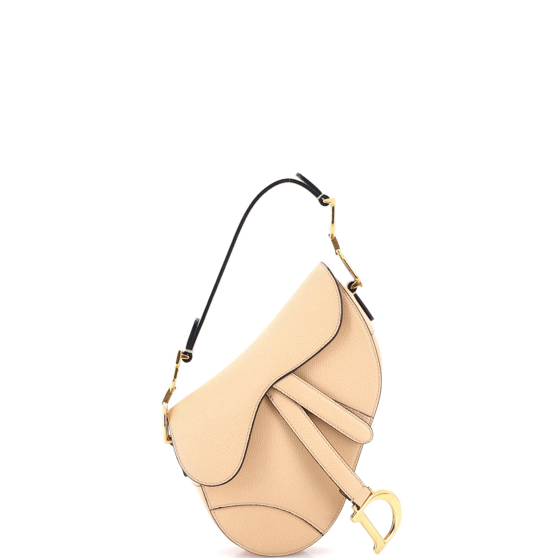 Saddle Handbag Leather Mini