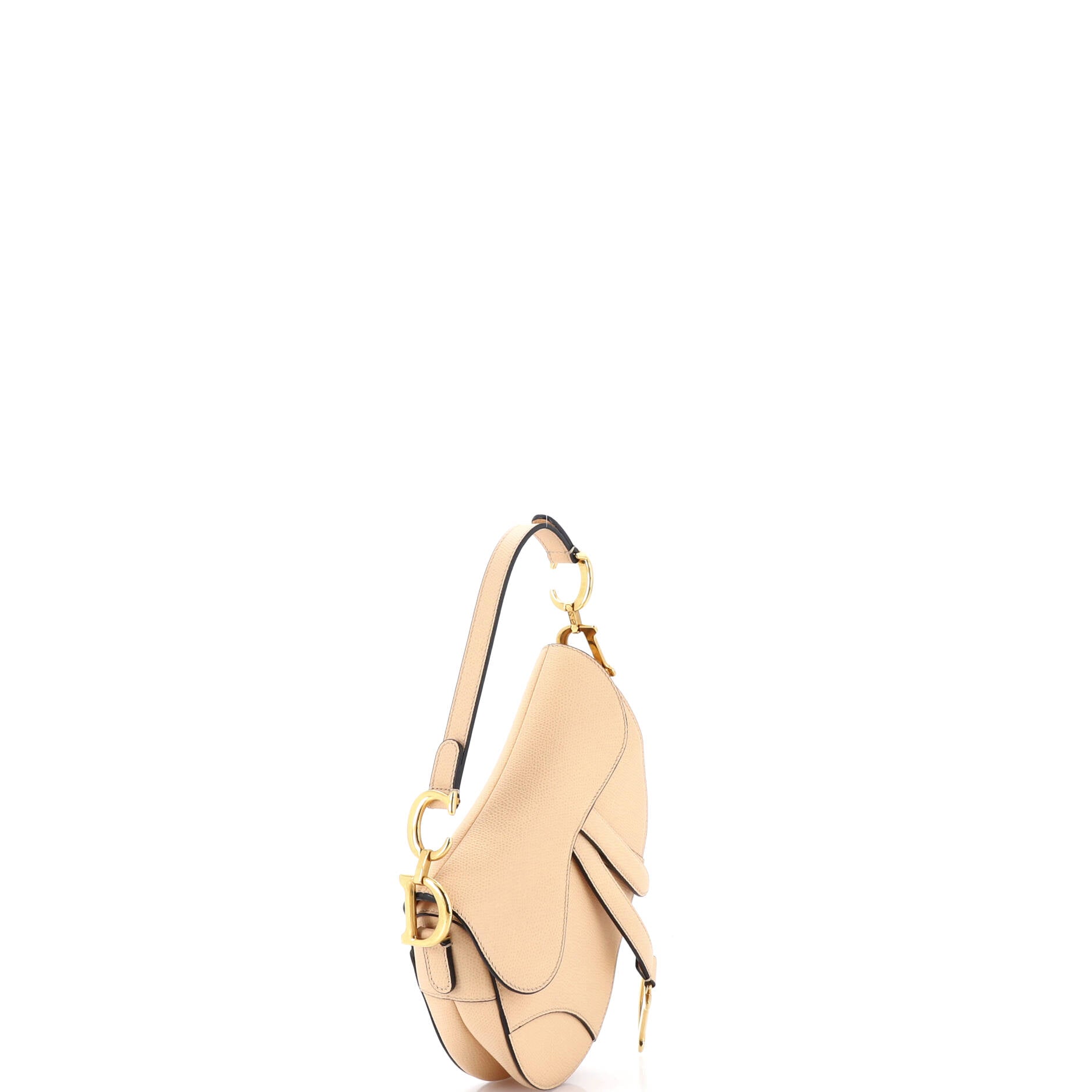 Saddle Handbag Leather Mini