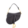 Saddle Handbag Leather Mini