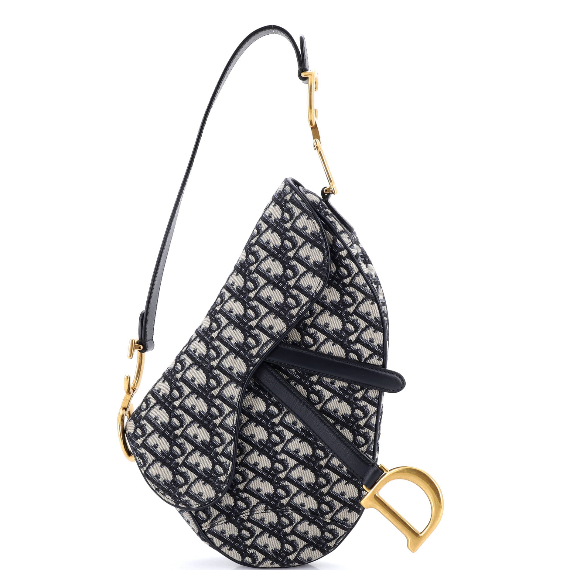 Saddle Handbag Oblique Canvas Medium