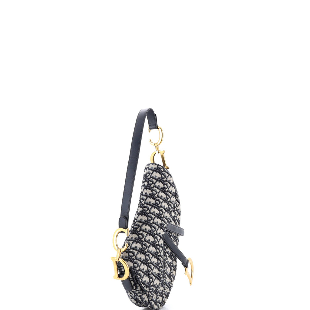 Saddle Handbag Oblique Canvas Medium