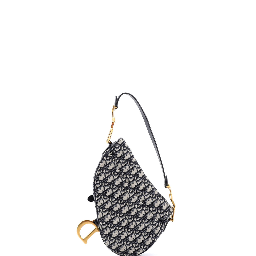 Saddle Handbag Oblique Canvas Medium