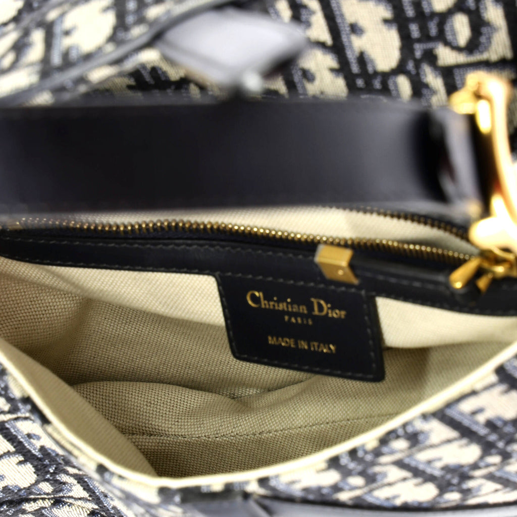 Saddle Handbag Oblique Canvas Medium