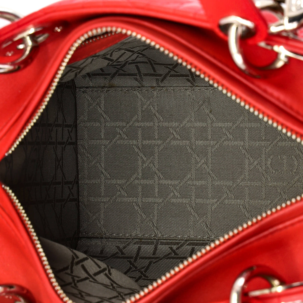 Lady Dior Bag Cannage Quilt Lambskin Medium