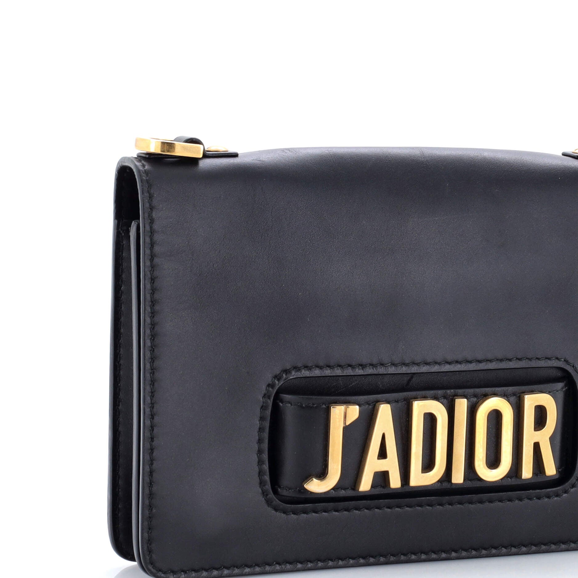 J'Adior Flap Bag Leather Medium
