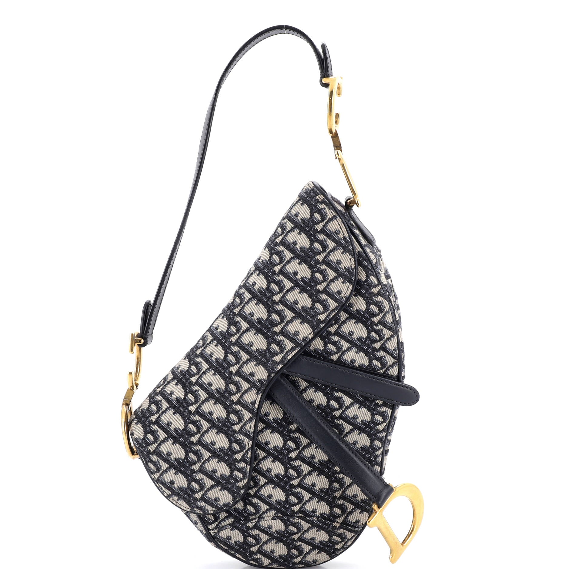 Saddle Handbag Oblique Canvas Medium