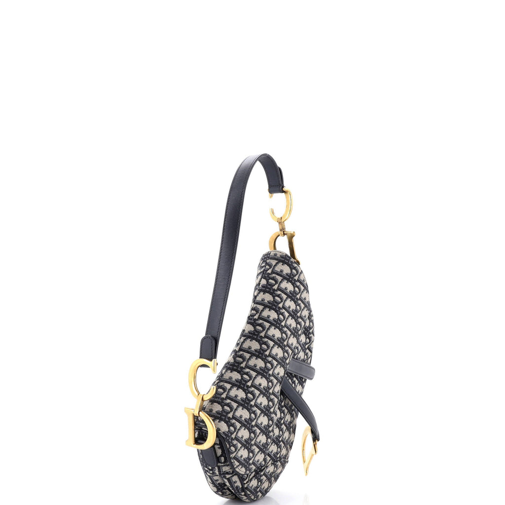 Saddle Handbag Oblique Canvas Medium