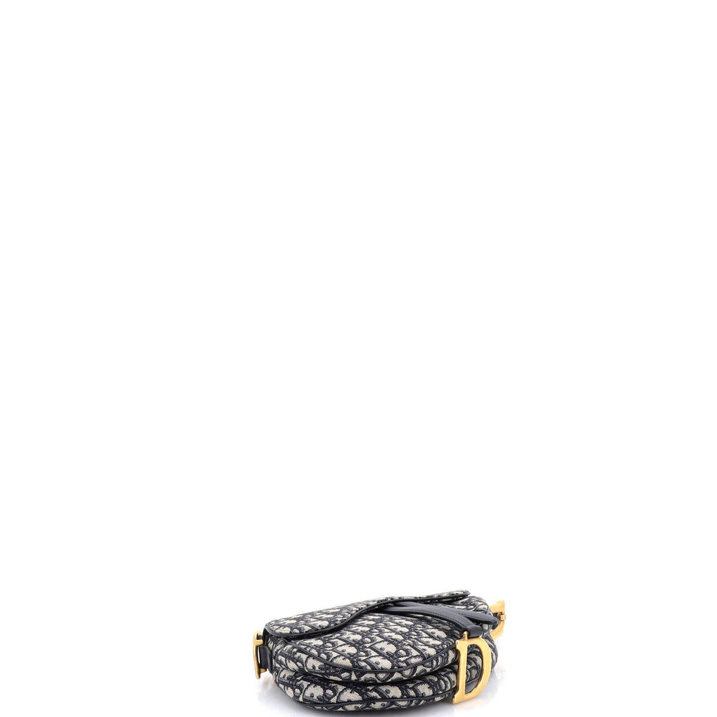 Saddle Handbag Oblique Canvas Medium
