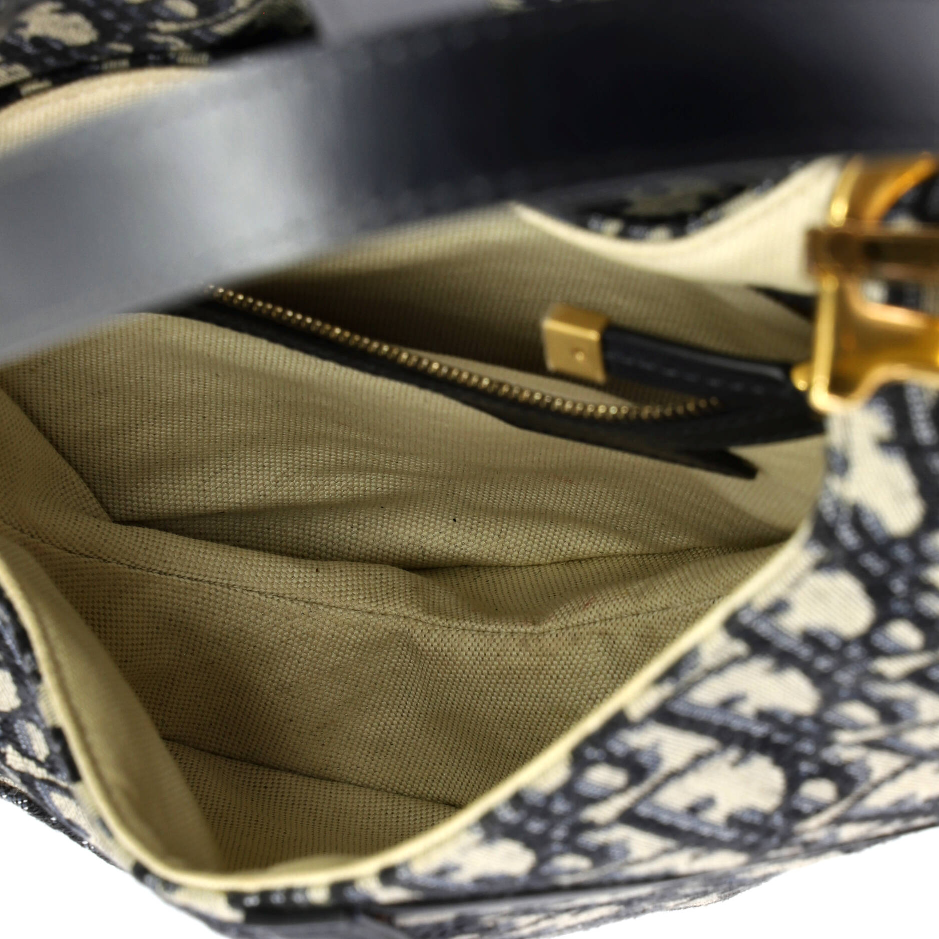 Saddle Handbag Oblique Canvas Medium