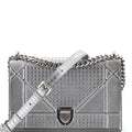 Diorama Flap Bag Cannage Embossed Calfskin Medium