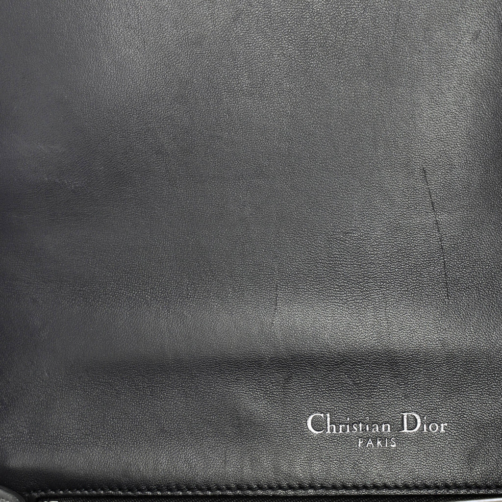 Diorama Flap Bag Cannage Embossed Calfskin Medium