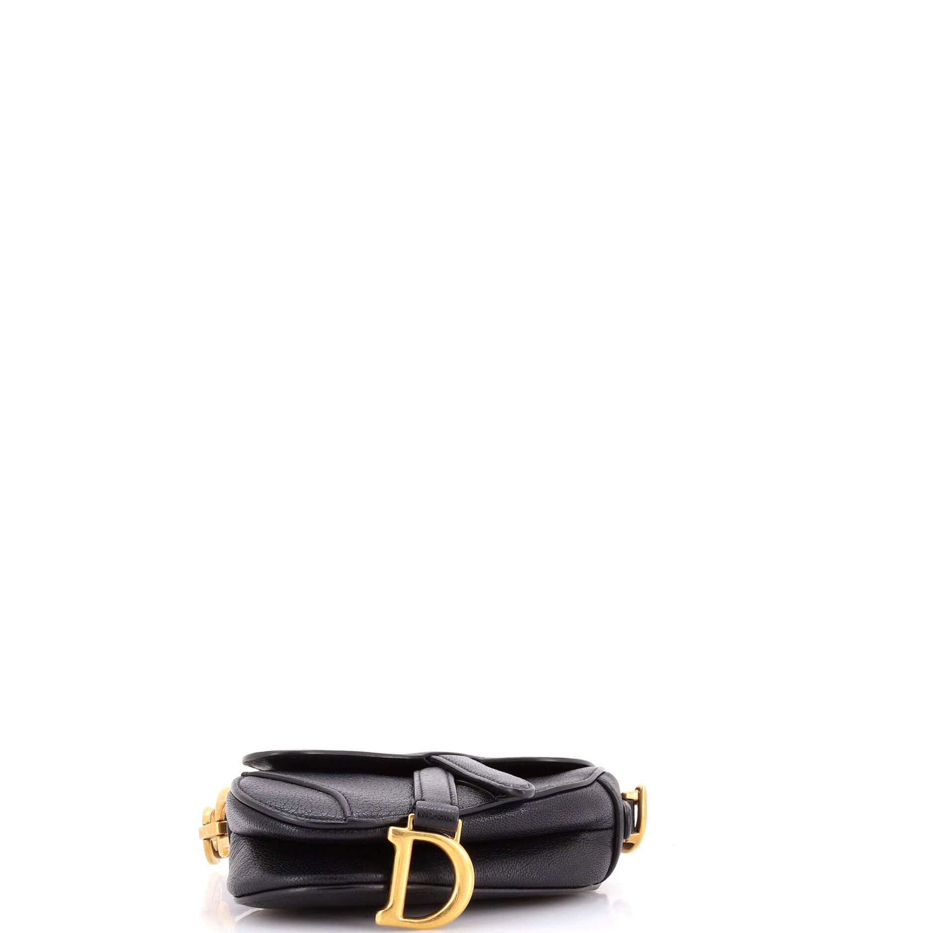 Saddle Handbag Leather Micro