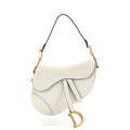 Saddle Handbag Leather Medium
