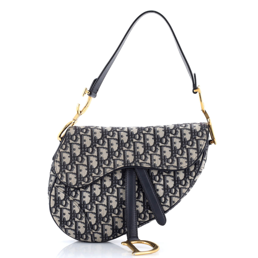 Saddle Handbag Oblique Canvas Medium