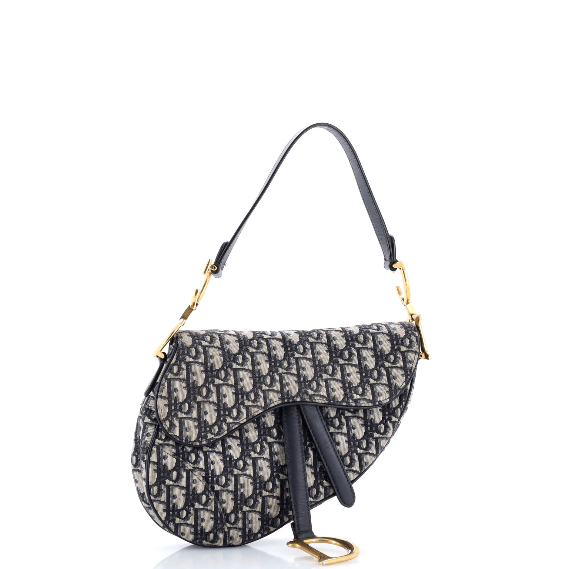 Saddle Handbag Oblique Canvas Medium