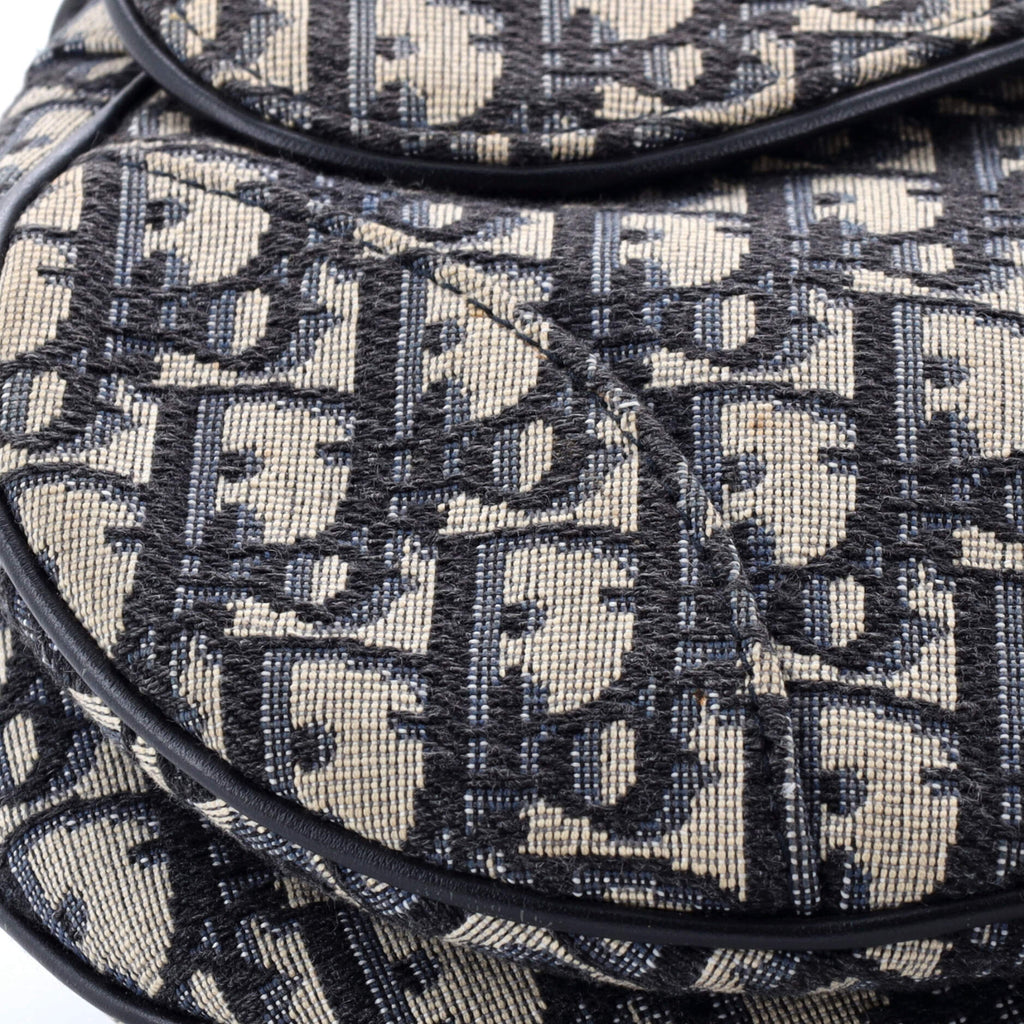 Saddle Handbag Oblique Canvas Medium
