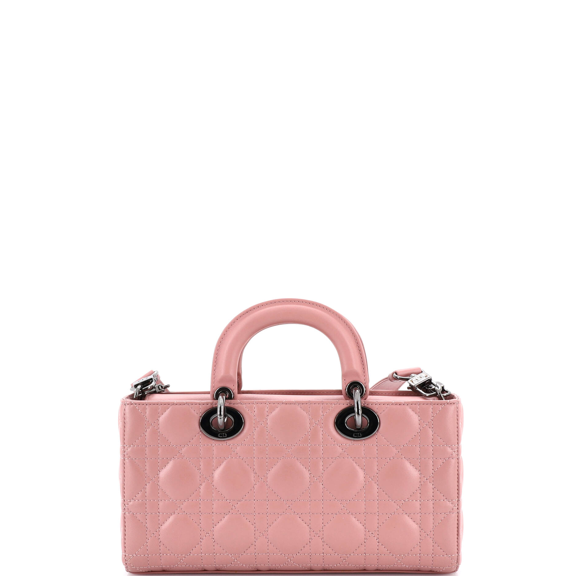 Lady D-Joy Bag Cannage Quilt Lambskin Medium