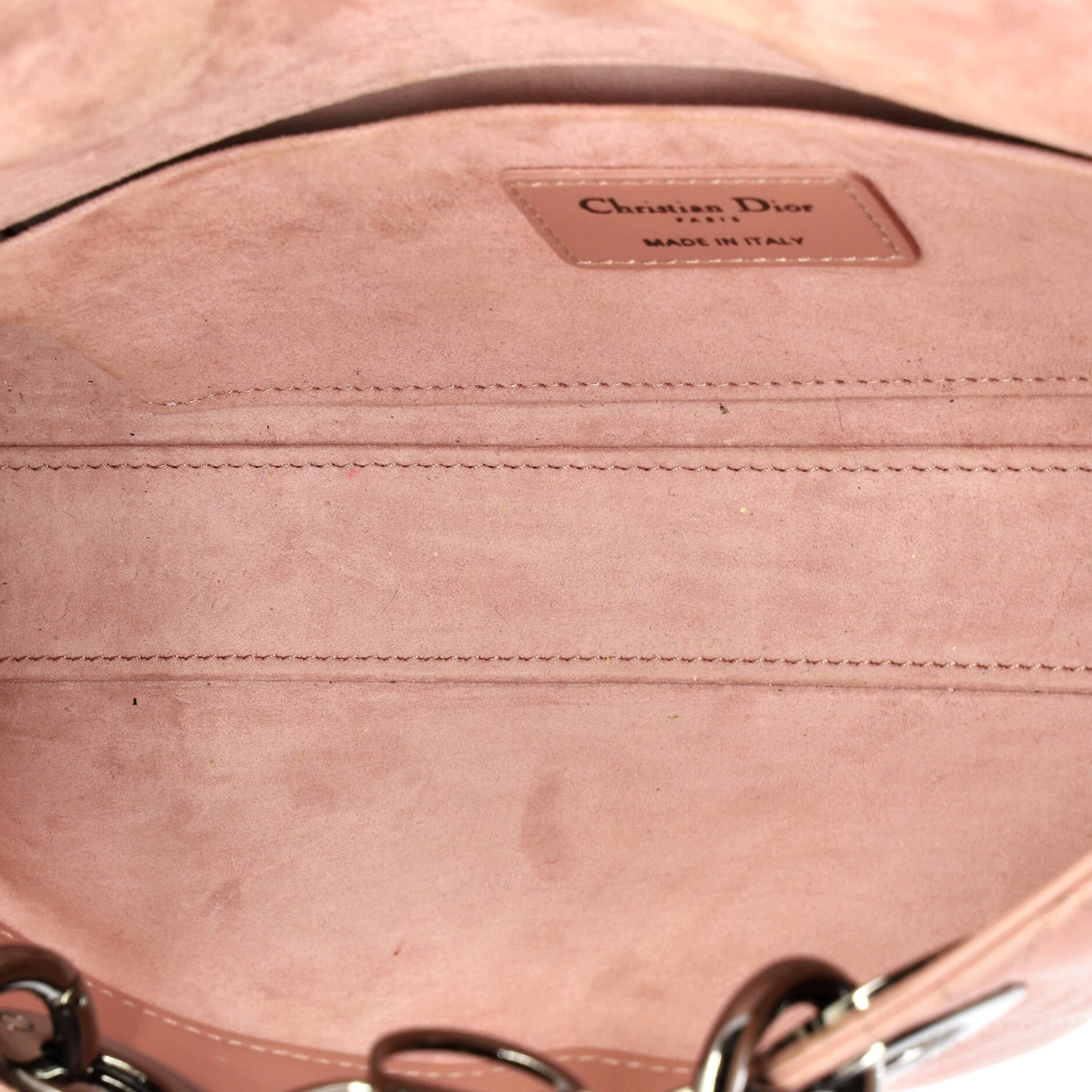 Lady D-Joy Bag Cannage Quilt Lambskin Medium