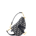 Saddle Handbag Oblique Canvas Mini