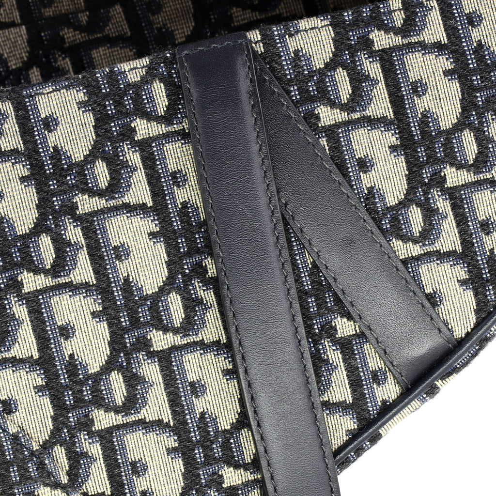 Saddle Handbag Oblique Canvas Mini