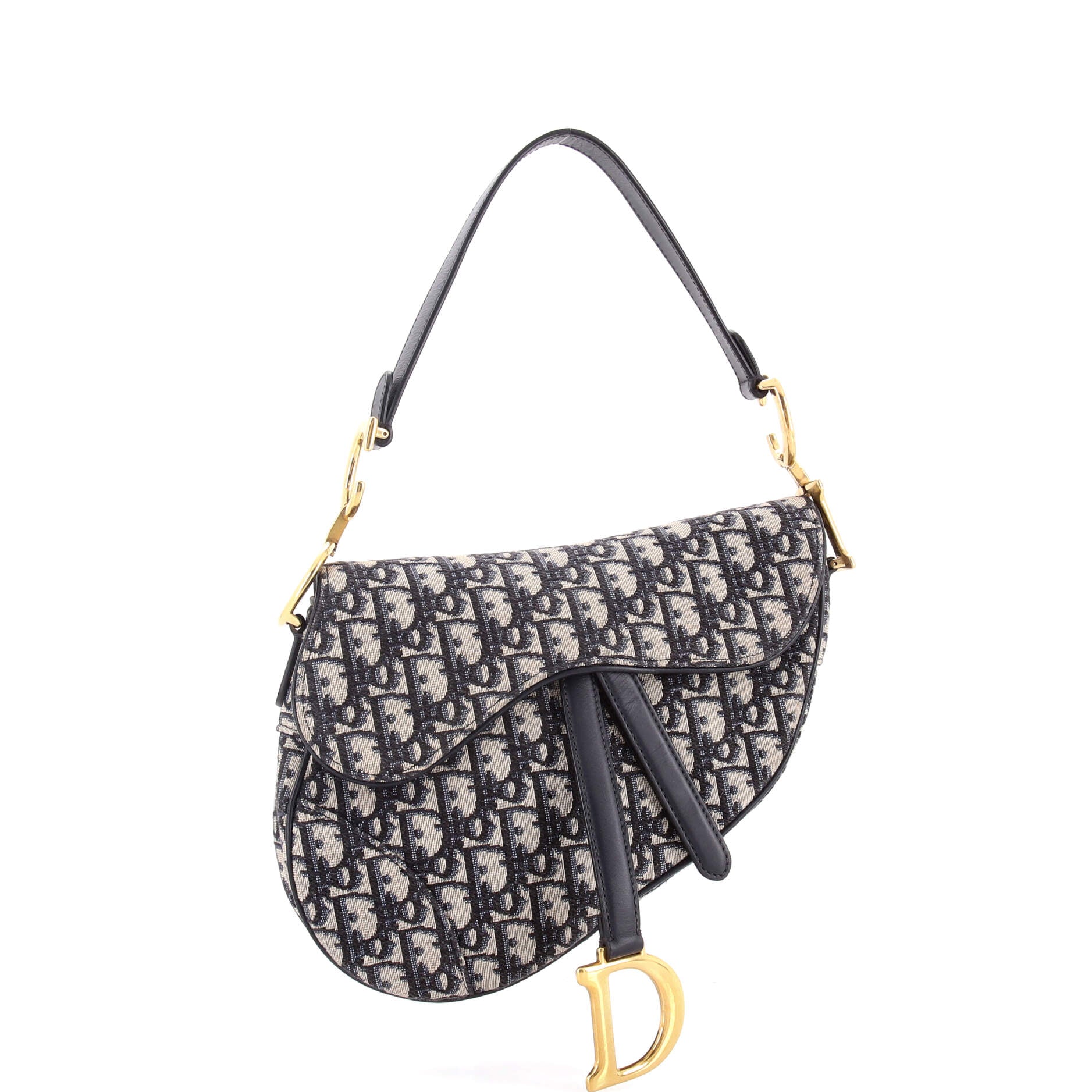 Saddle Handbag Oblique Canvas Medium