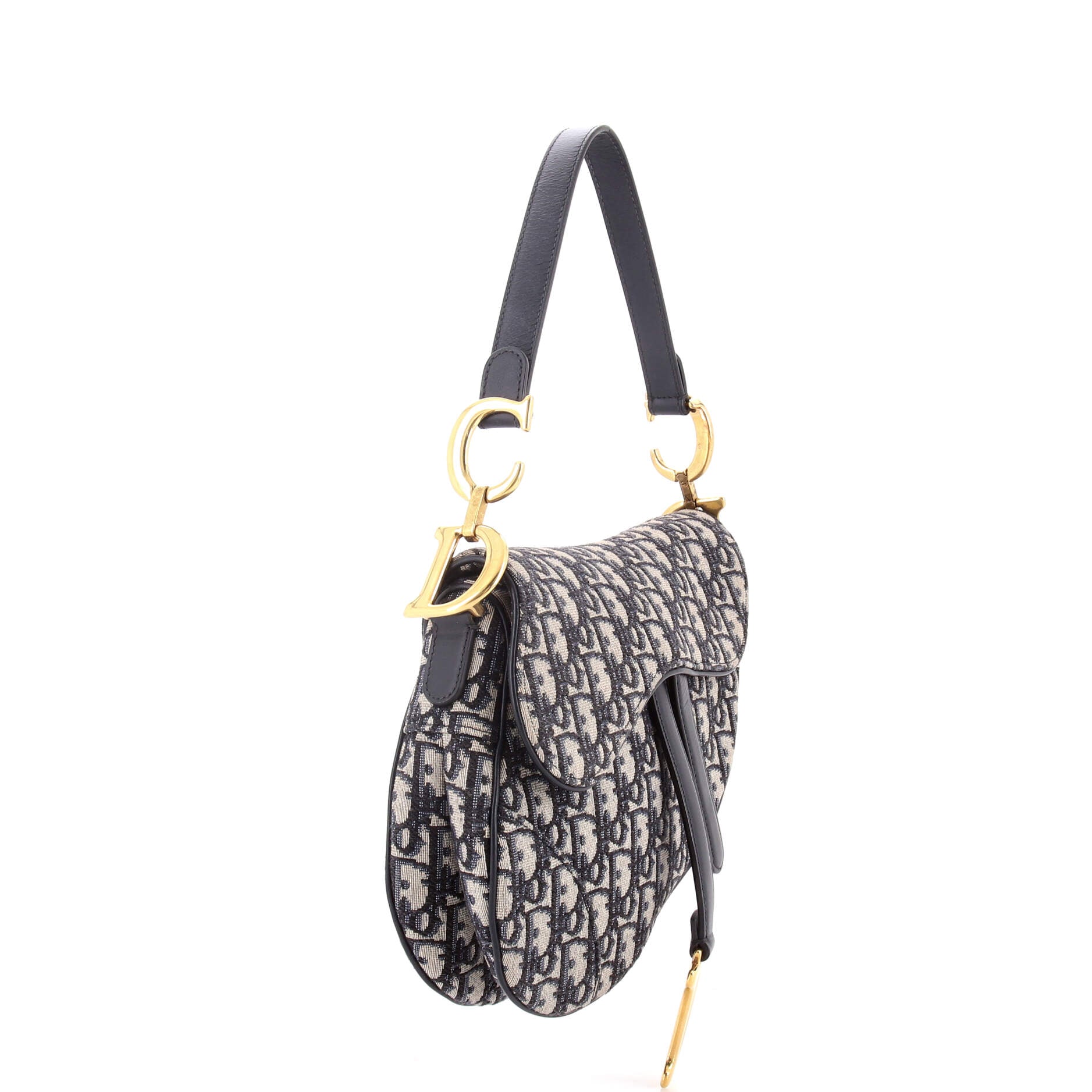 Saddle Handbag Oblique Canvas Medium