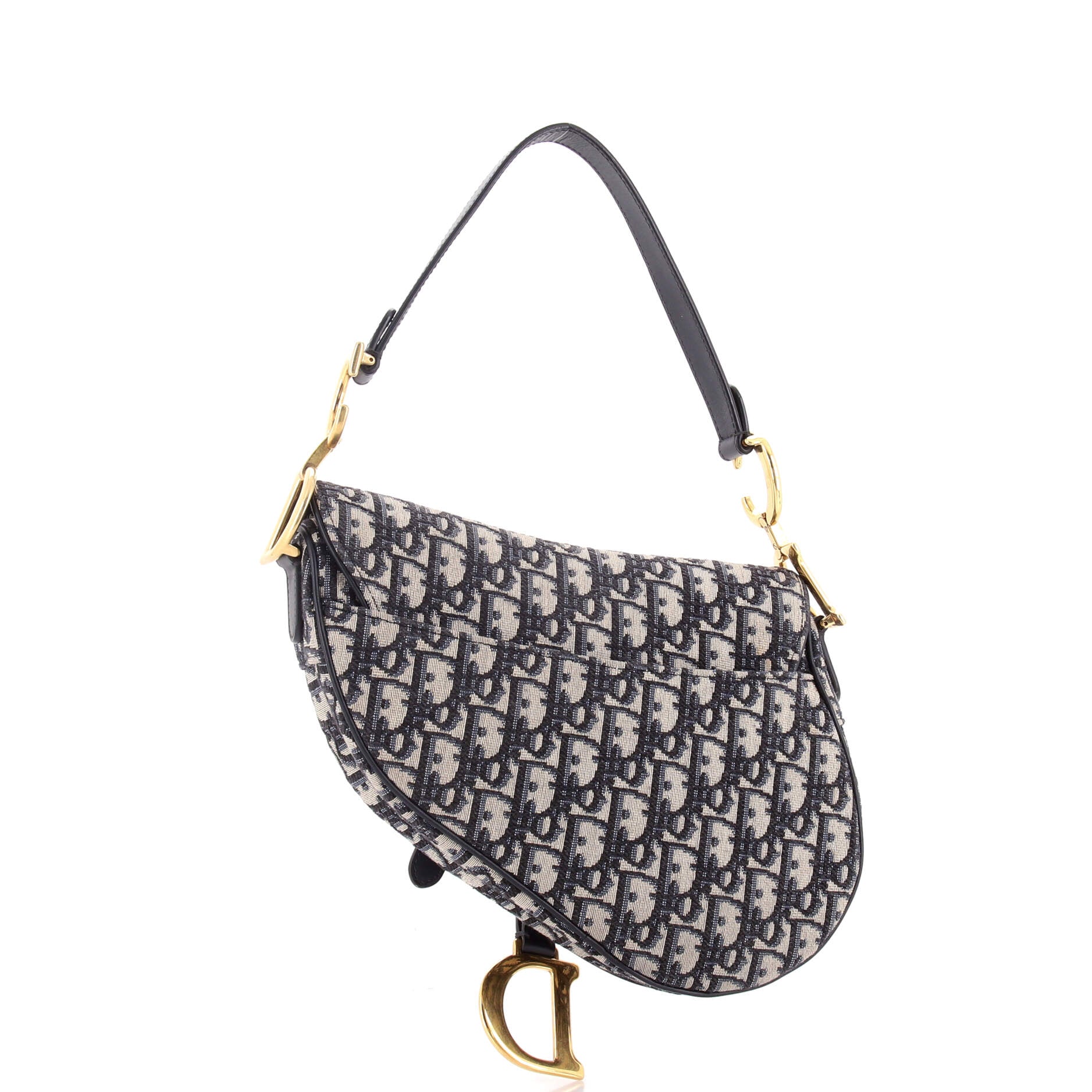 Saddle Handbag Oblique Canvas Medium