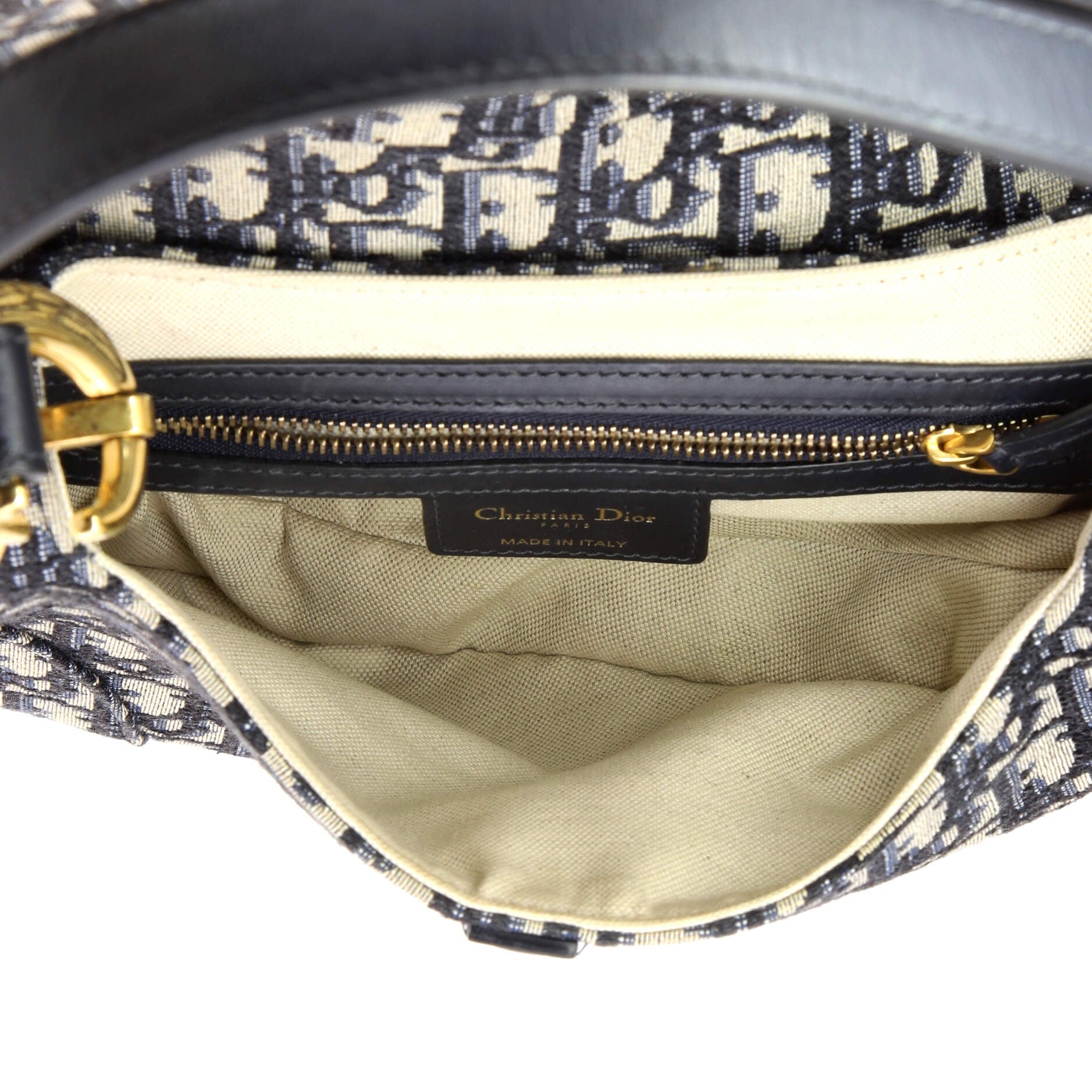 Saddle Handbag Oblique Canvas Medium