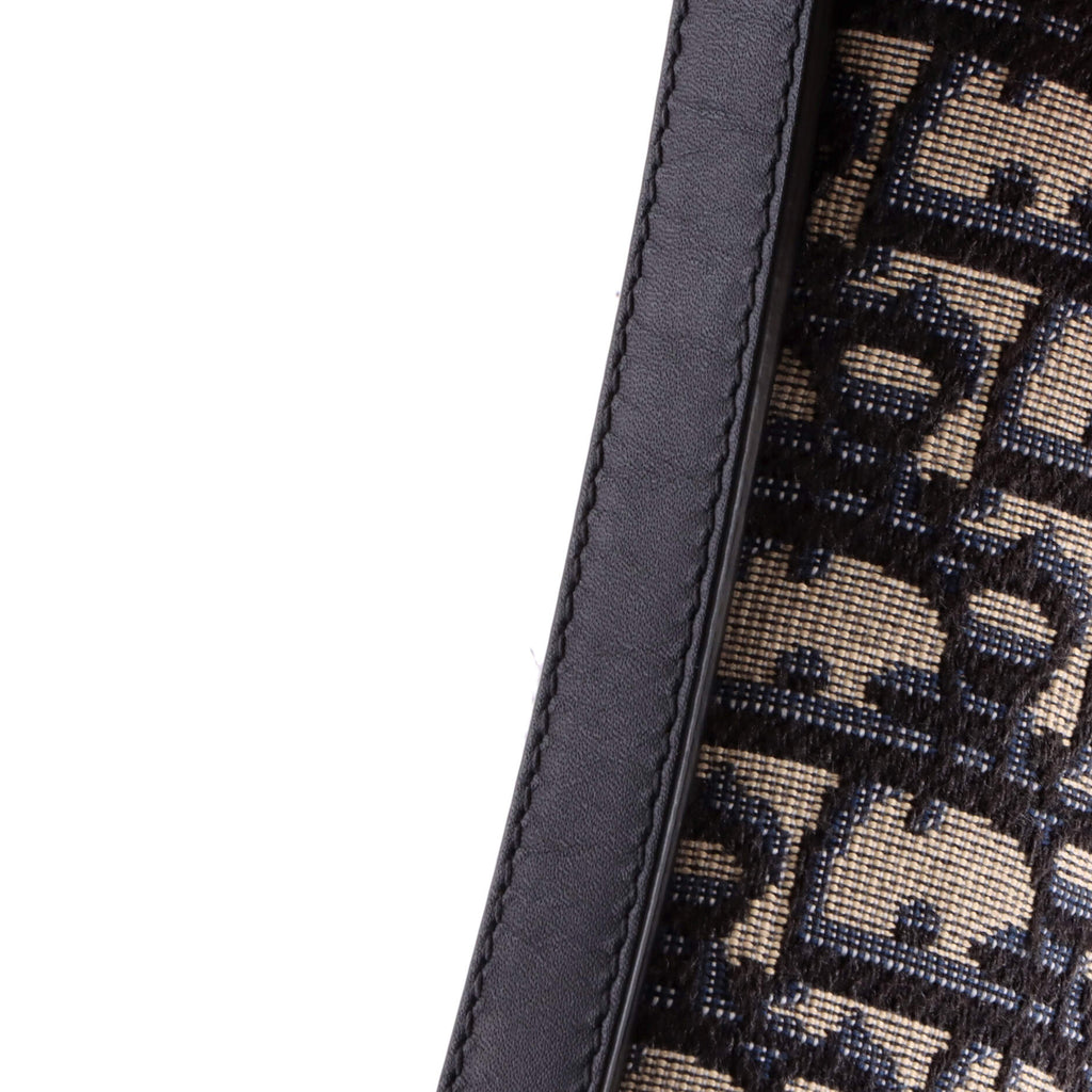 Saddle Handbag Oblique Canvas Mini