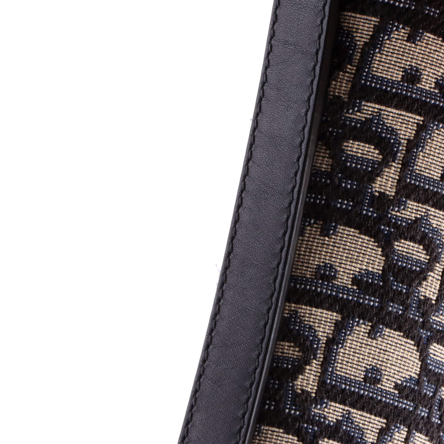 Saddle Handbag Oblique Canvas Mini