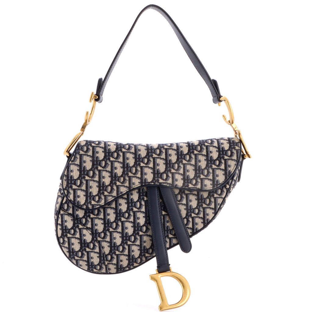 Saddle Handbag Oblique Canvas Medium