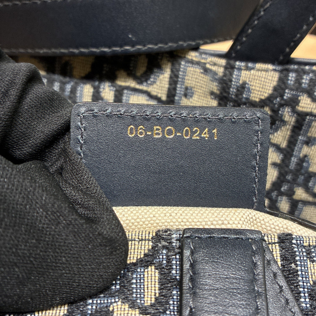 Saddle Handbag Oblique Canvas Medium