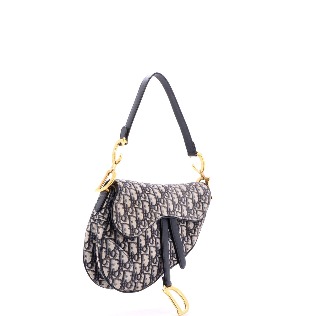 Saddle Handbag Oblique Canvas Medium