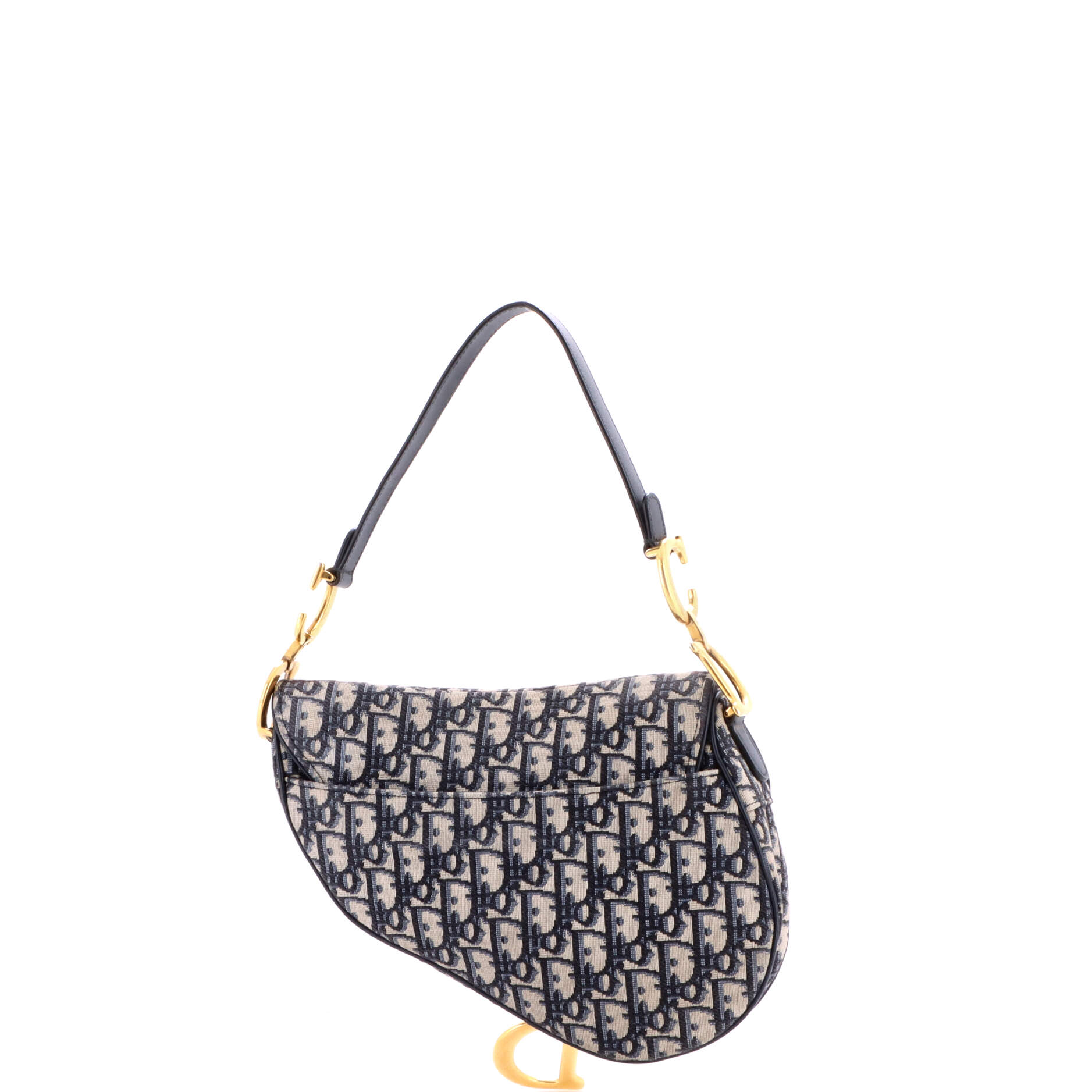 Saddle Handbag Oblique Canvas Medium