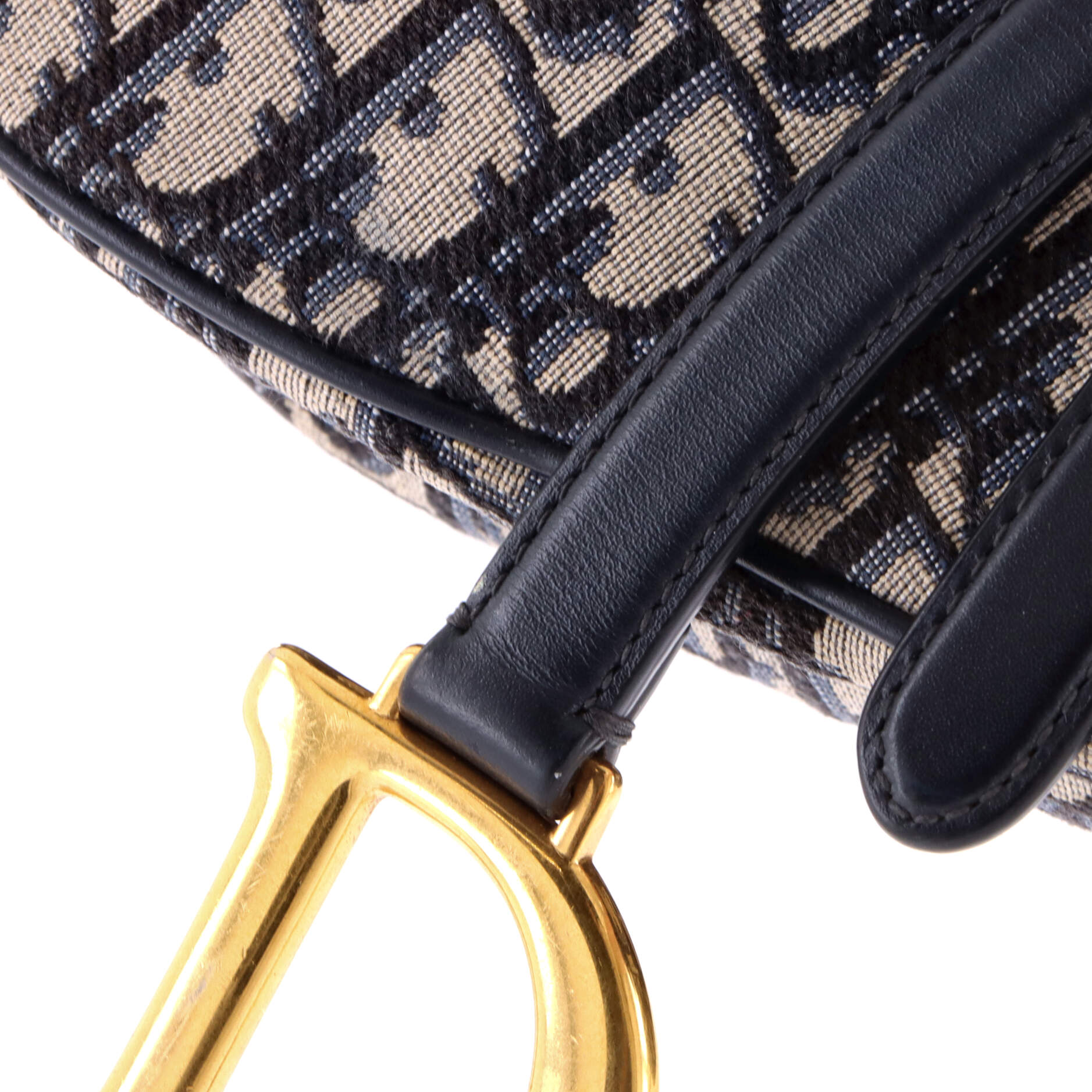 Saddle Handbag Oblique Canvas Medium