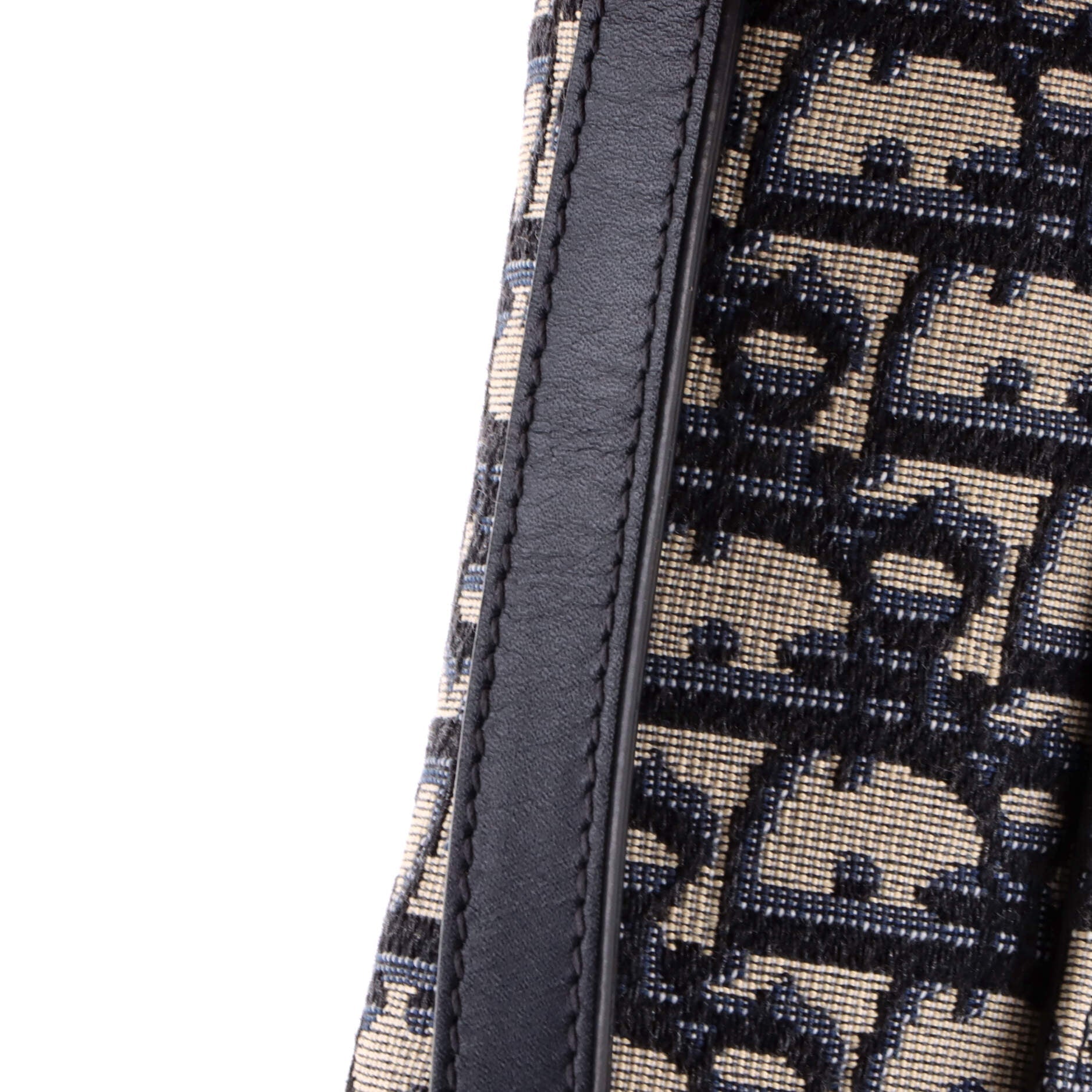Saddle Handbag Oblique Canvas Mini