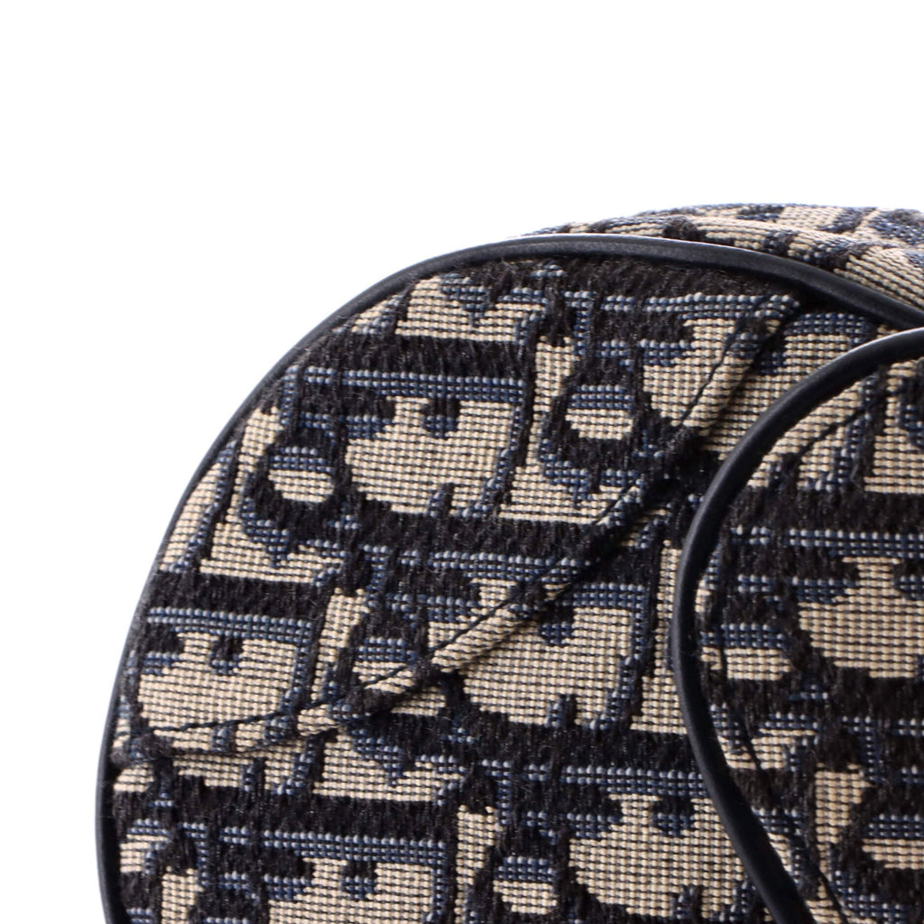 Saddle Handbag Oblique Canvas Mini