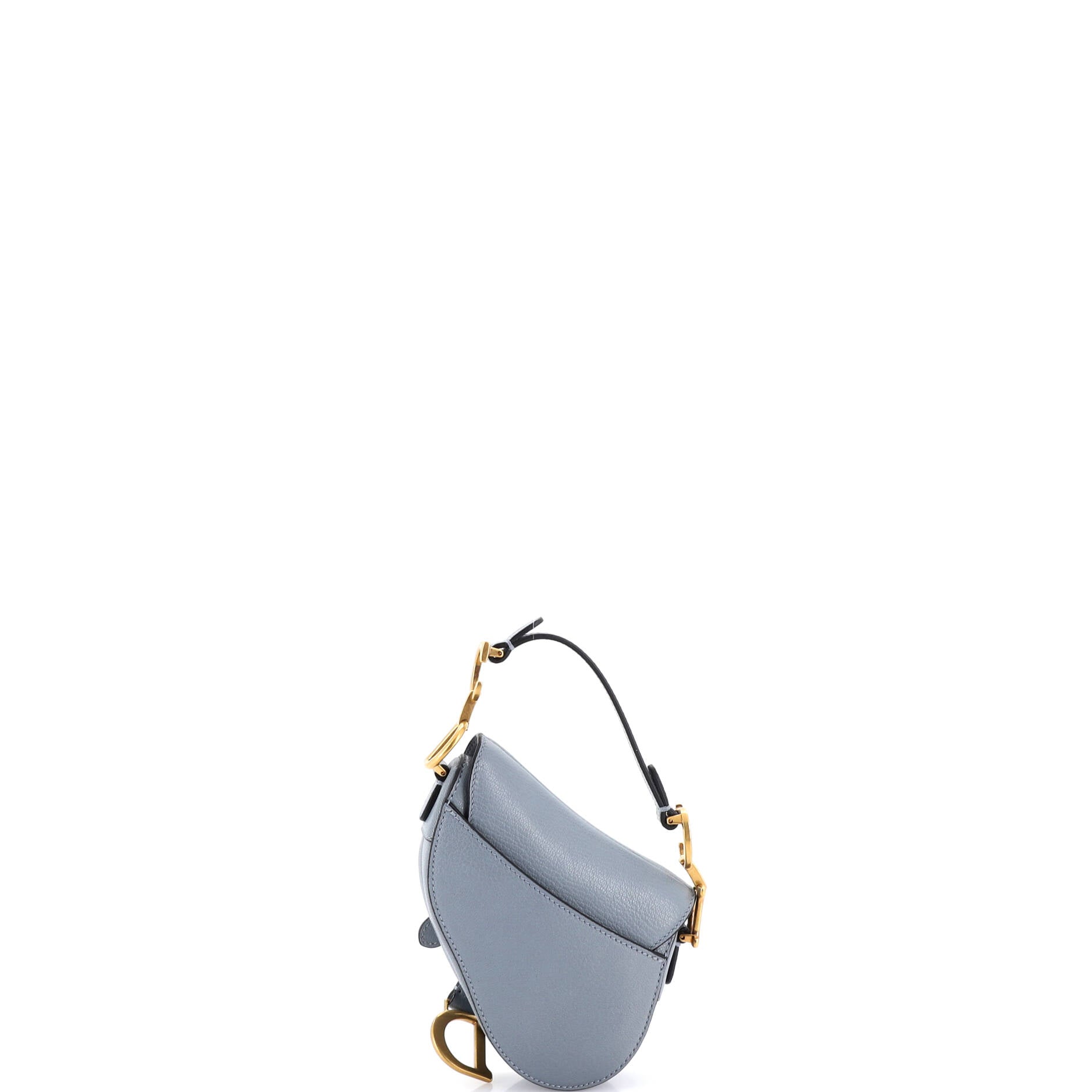 Saddle Handbag Leather Micro