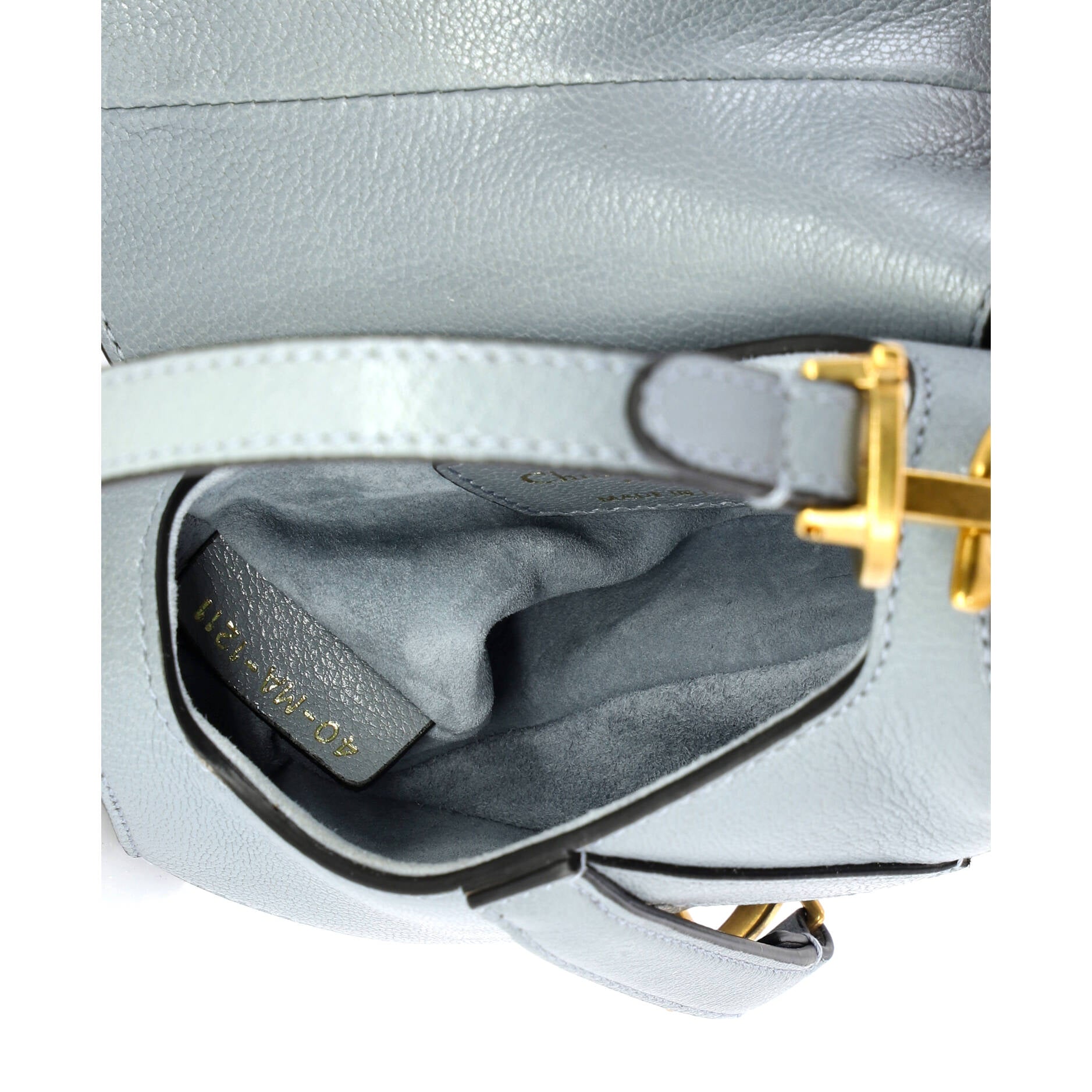 Saddle Handbag Leather Micro