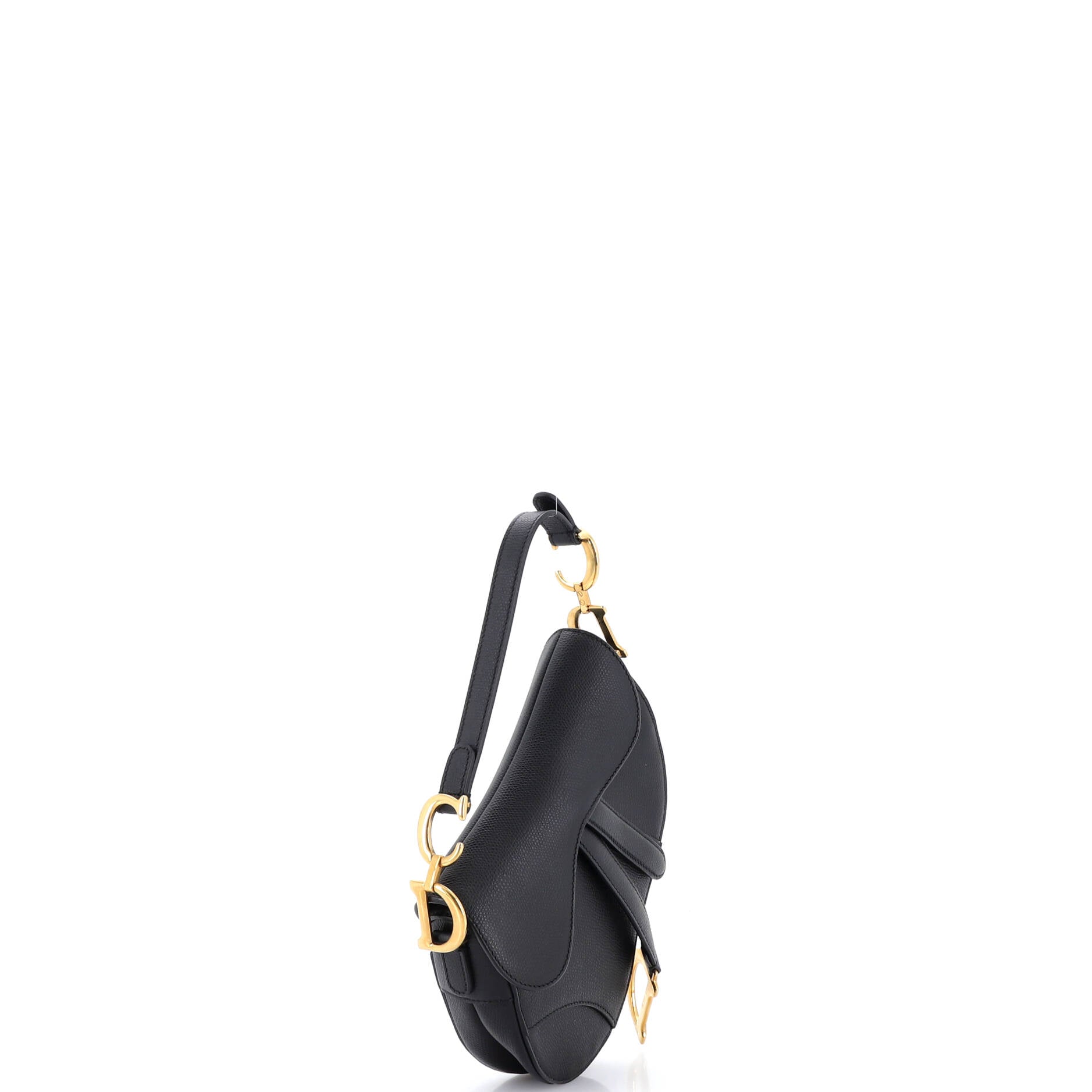Saddle Handbag Leather Mini