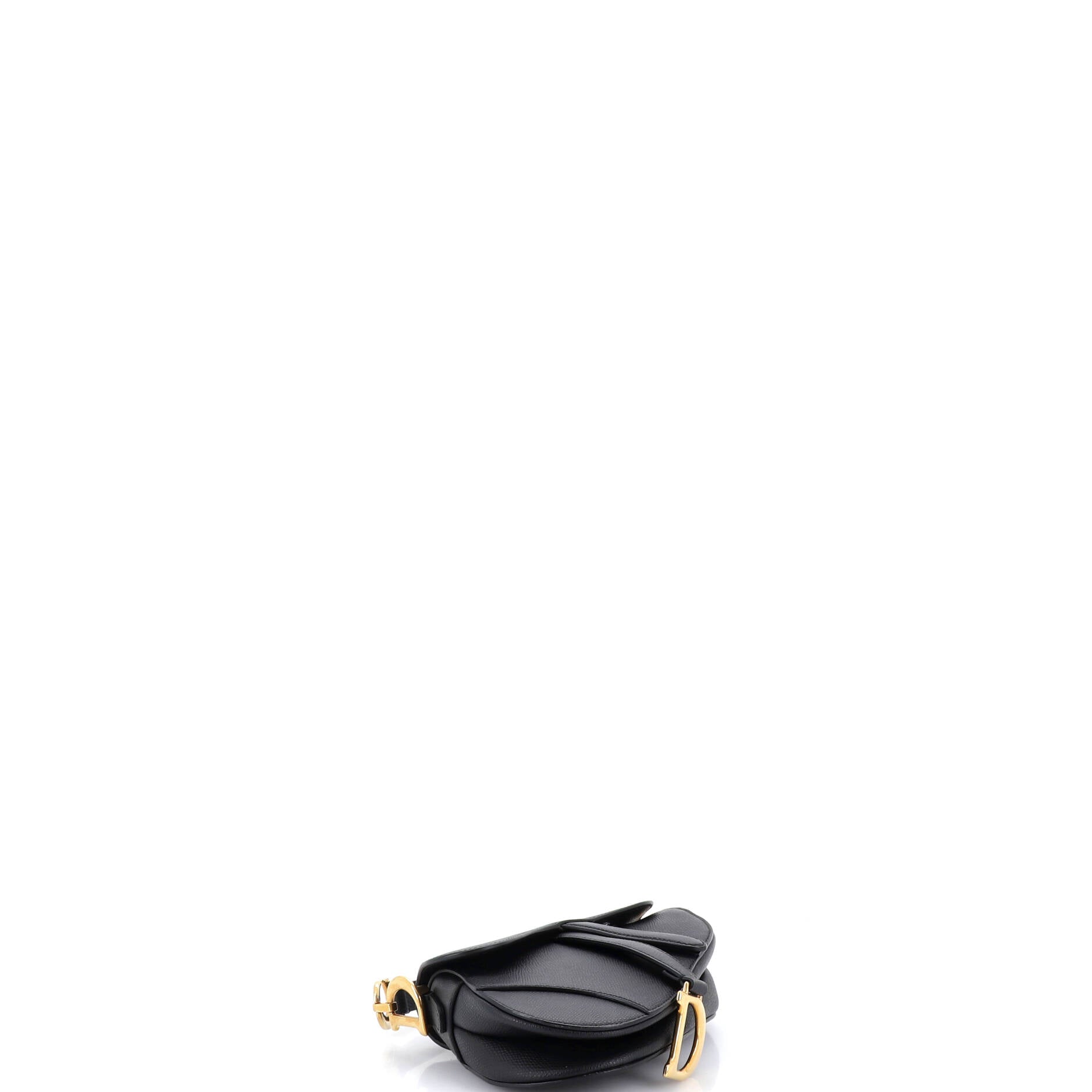 Saddle Handbag Leather Mini