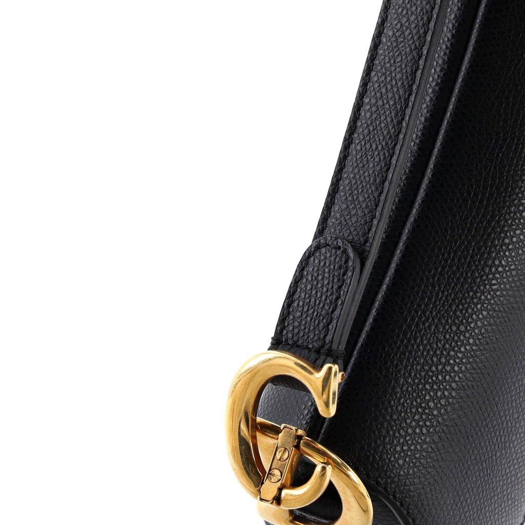 Saddle Handbag Leather Mini
