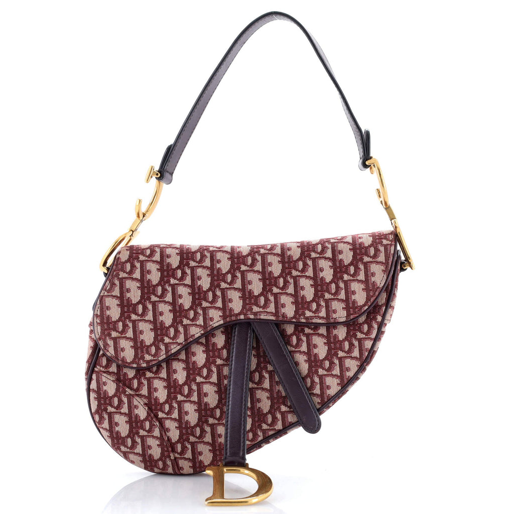 Saddle Handbag Oblique Canvas Medium