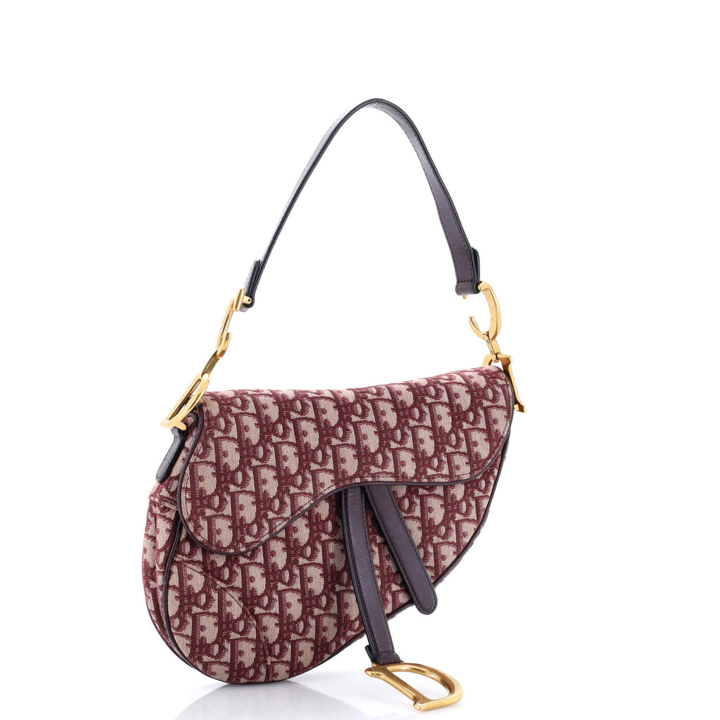Saddle Handbag Oblique Canvas Medium
