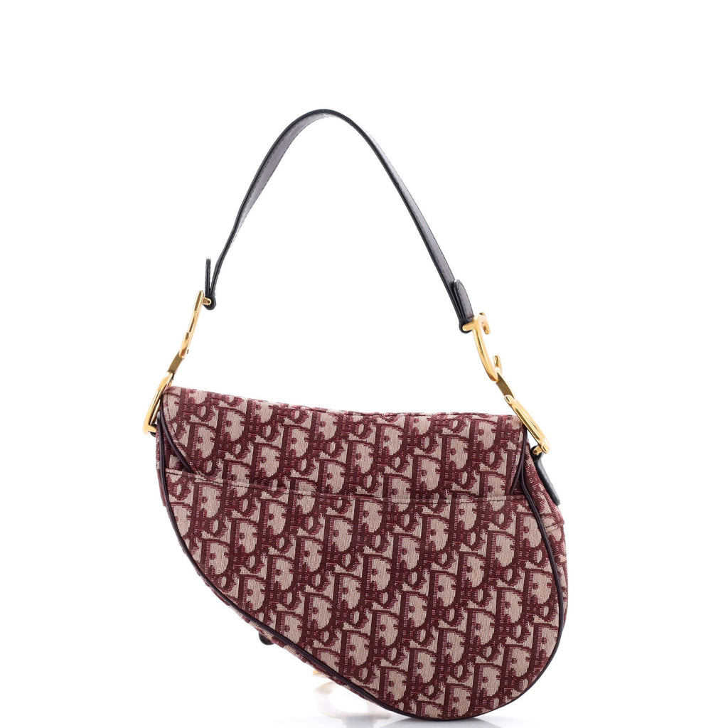 Saddle Handbag Oblique Canvas Medium