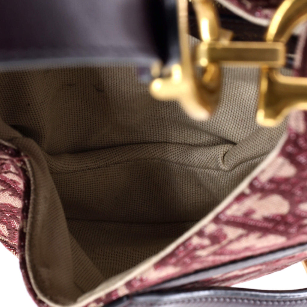 Saddle Handbag Oblique Canvas Medium