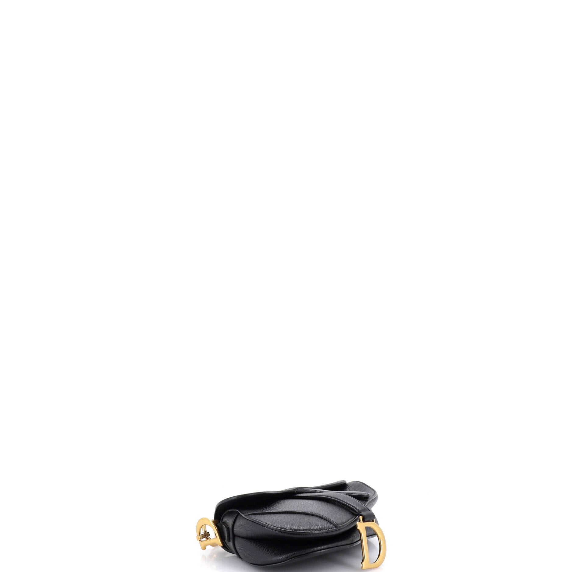 Saddle Handbag Leather Mini