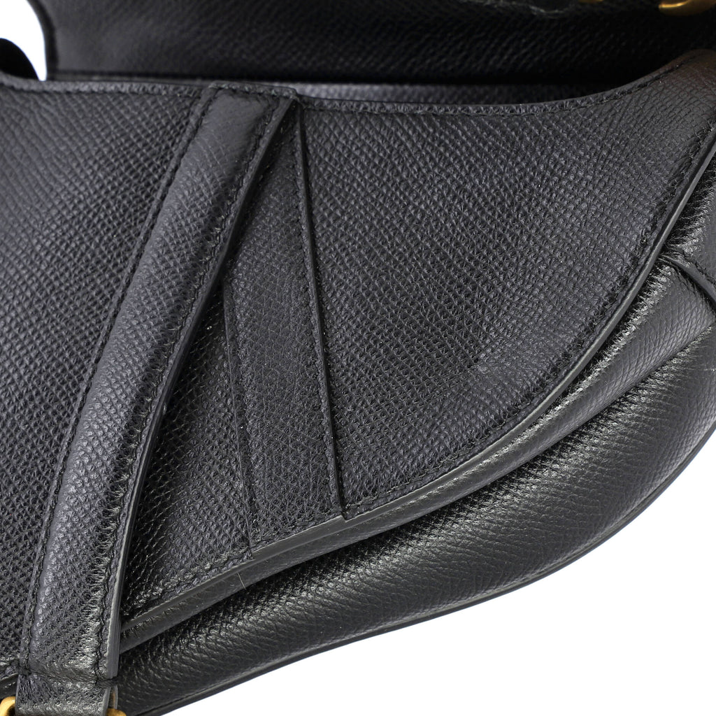 Saddle Handbag Leather Mini