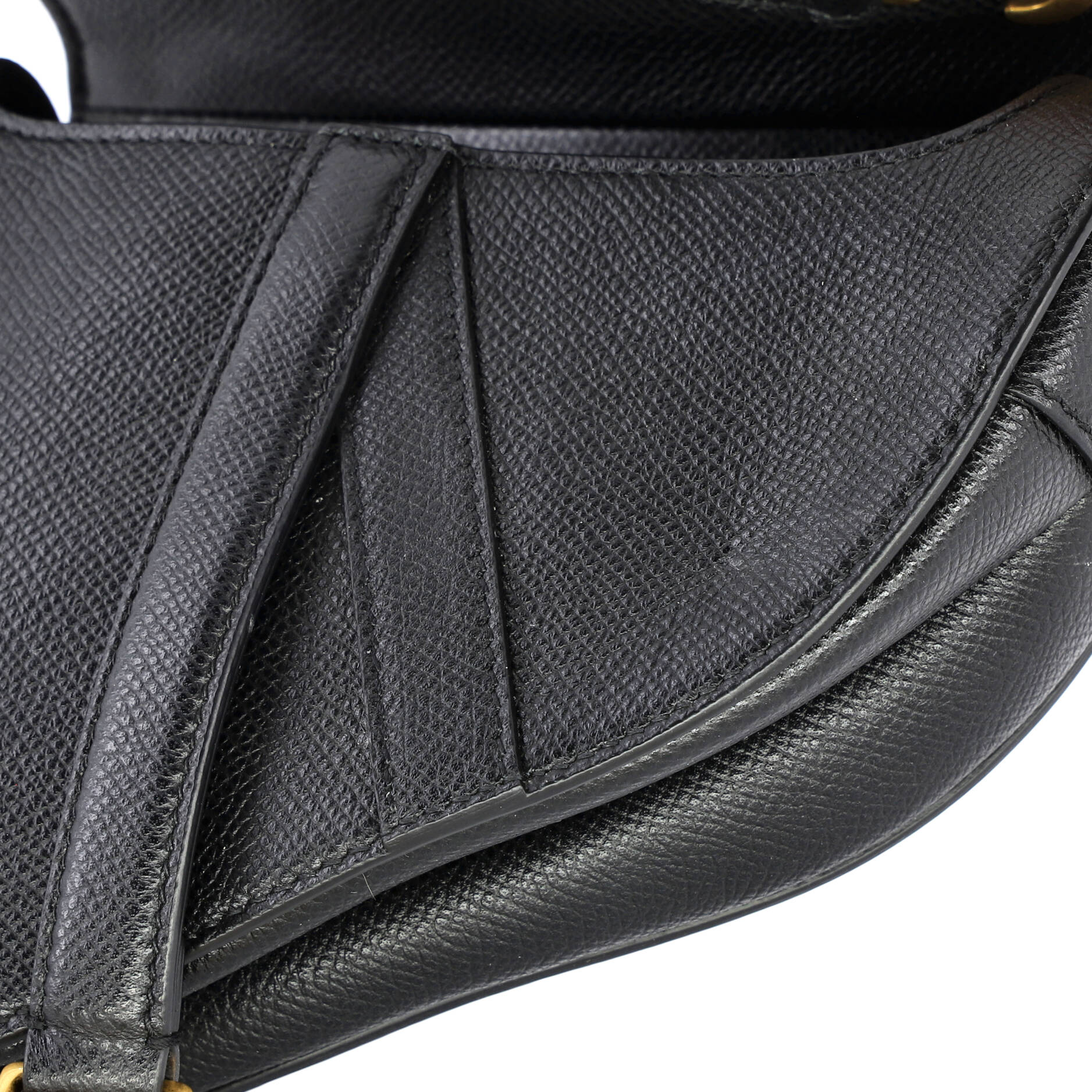Saddle Handbag Leather Mini
